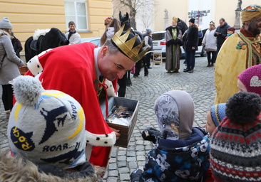 Tři králové zvěstovali radost a pokoj