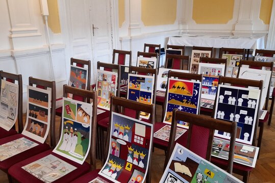 Do tvorby tříkrálových komiksů se hojně zapojili také středoškoláci