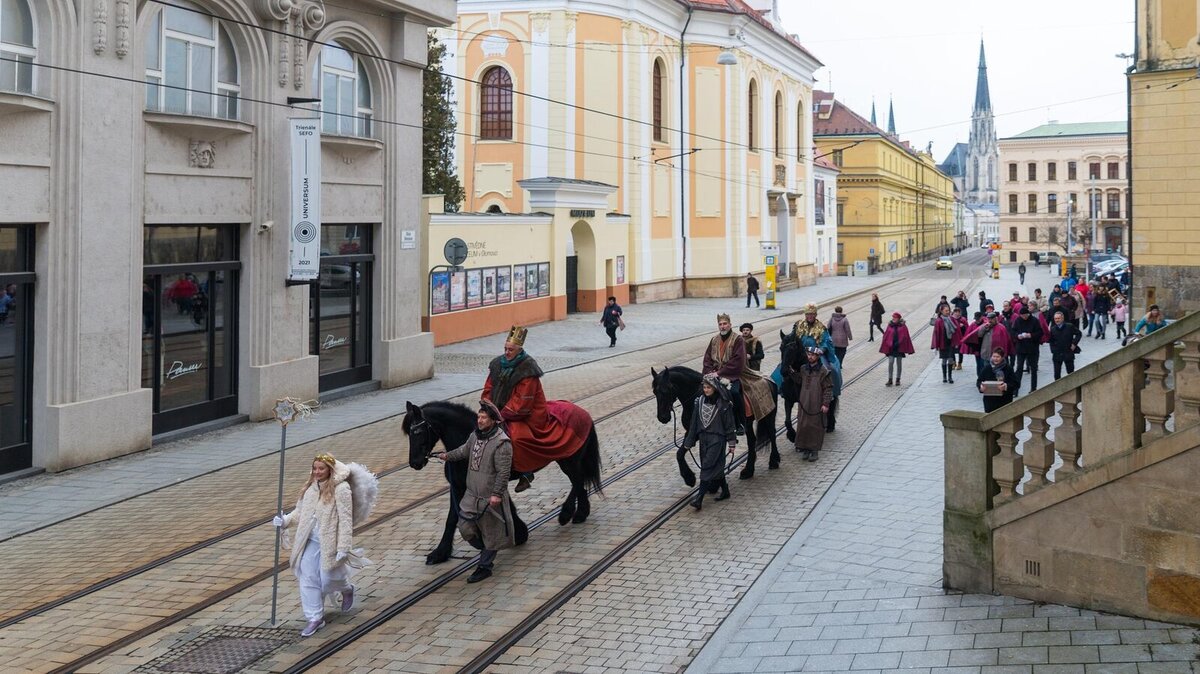 Cestou na olomoucké náměstí