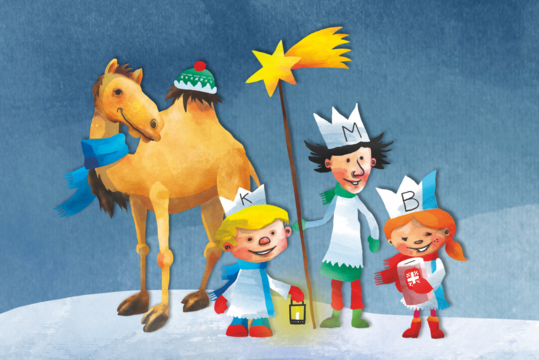 Slavnostní žehnání tříkrálovým koledníkům olomoucké arcidiecéze