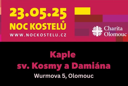 Noc kostelů 2025 - kaple sv. Kosmy a Damiána