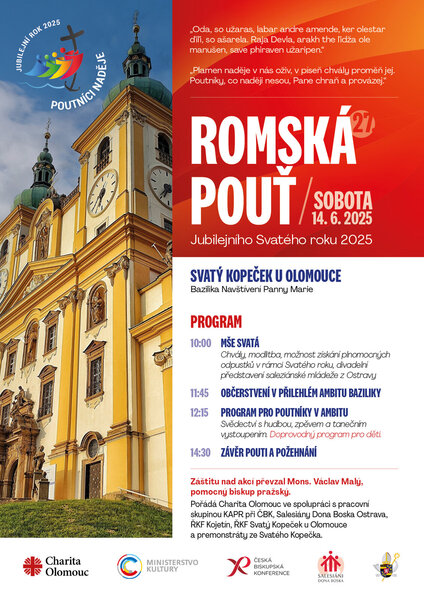 Romská pouť 2025 - plakát