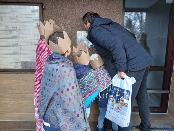 Koledování v olomoucké části Nové Sady Koledování v olomoucké části Nové Sady