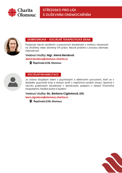 Středisko pro lidi s duševním onemocněním 2 Středisko pro lidi s duševním onemocněním 2