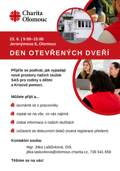 Den otevřených dveří Jeronýmova 8
