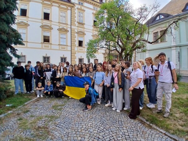 Děti z Ukrajiny navštívily olomoucké památky Děti z Ukrajiny navštívily olomoucké památky
